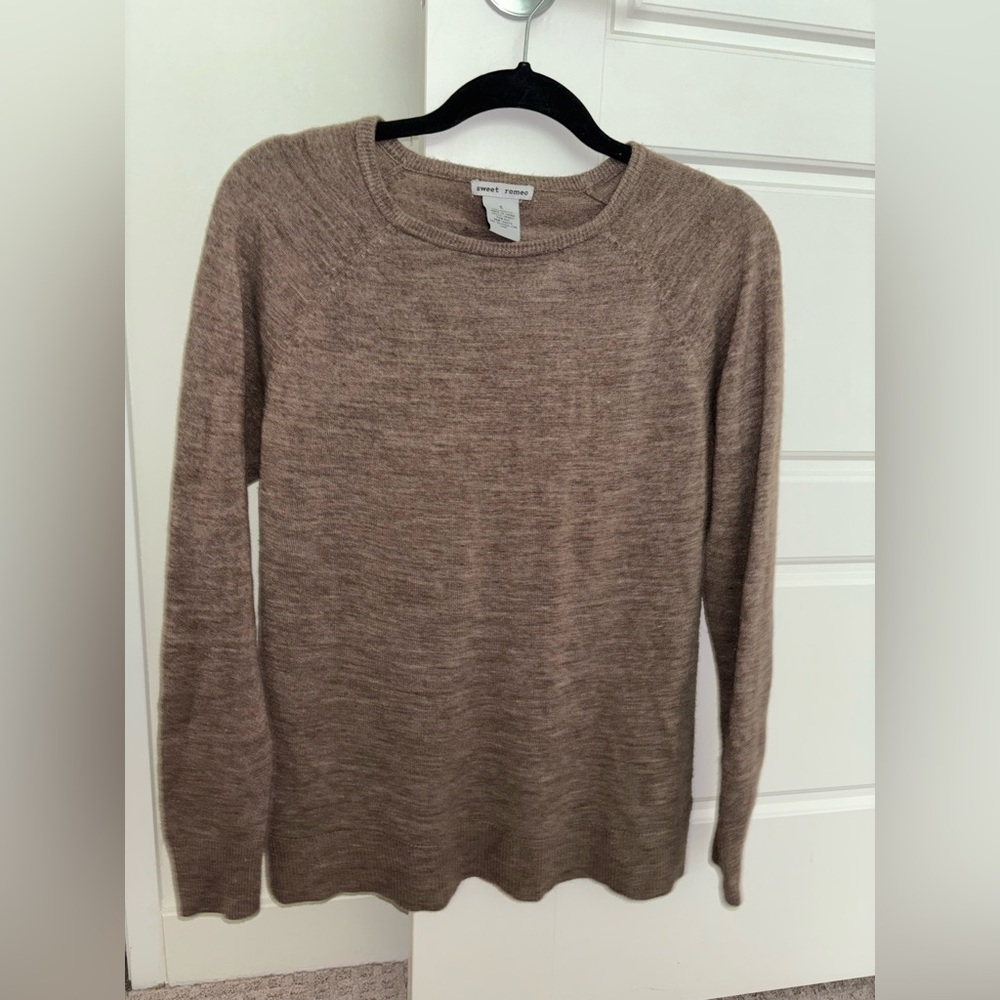 Sweet Romeo Brown Sweater